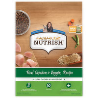 Rachael Ray Nutrish Food for Dogs, Natural, Real Chicken & Veggies Recipe, Adult - 6 Pound 