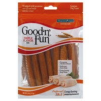 Healthy Hide Dog Treats, Gourmet, Triple Flavor Ribs