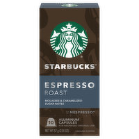 Starbucks Coffee, Ground, Espresso Roast, Aluminum Capsules