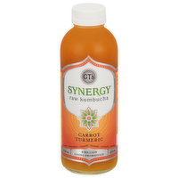 GT's Kombucha, Raw, Carrot Turmeric - 16 Fluid ounce