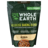 Whole Earth Sugar Alternative, Plant-Based, Brown, Allulose Baking Blend - 12 Ounce 