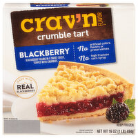 Crav'n Flavor Crumble Tart, Blackberry - 16 Ounce
