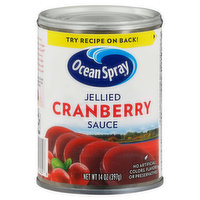 Ocean Spray Cranberry Sauce, Jellied - 14 Ounce