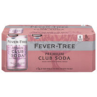 Fever-Tree Club Soda, Premium - 8 Each