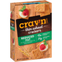 Crav'n Flavor Reduced Fat Thin Wheat Crackers