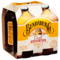 Bundaberg Ginger Beer, Diet - 4 Each 