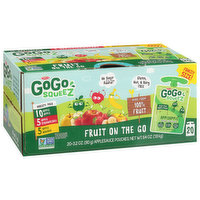 GoGo Squeez Applesauce, Fruit on the Go, Variety Pack, Family Size - 20 Each