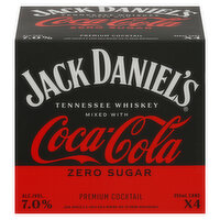 Jack Daniel's Cocktail, Premium, Coca Cola, Tennesse Whiskey