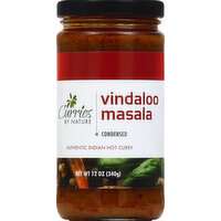 Curries By Nature Curry, Condensed, Hot, Vindaloo Masala - 12 Ounce 