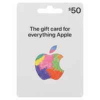 Apple Gift Card, $50 - 1 Each 