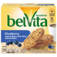 belVita Breakfast Biscuits, Blueberry - 5 Each 