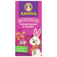 Annie's Pasta & Cheese, Yummy Bunnies & Cheddar - 6 Ounce 