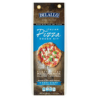 Delallo Pizza Dough Kit, Italian - 17.6 Ounce 