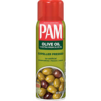 Pam Cooking Spray, Olive Oil - 5 Ounce 