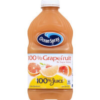 Ocean Spray 100% Juice, 100% Grapefruit - 60 Ounce 