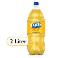 Fanta  Pineapple Soda Fruit Flavored Soft Drink - 2 Litre 