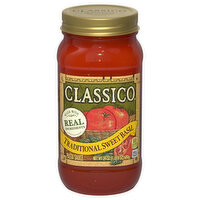 Classico Pasta Sauce, Traditional Sweet Basil - 24 Ounce 
