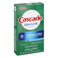 Cascade Dishwasher Detergent, Fresh Scent - 2.55 Kilogram