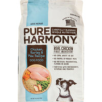 Pure Harmony Dog Food, Super Premium, Chicken, Barley & Pea Recipe