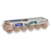 EGGLANDS BEST Eggs, Organic, Large Brown - 12 Each