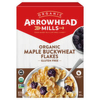 Arrowhead Mills Flakes, Gluten Free, Organic, Maple Buckwheat - 10 Ounce 