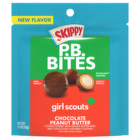 Skippy P.B.Bites, Chocolate Peanut Butter, Girl Scouts - 5.5 Ounce 