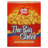 Jolly Time Microwave Popcorn, Ultimate Cheddar Flavor, The Big Cheez - 6 Each 