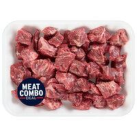 Fresh Premium Beef Stew Meat, Combo - 1.06 Pound 