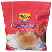 Rhodes Bake-N-Serv Rolls, Texas Size, Frozen Dough - 24 Each 