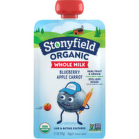 Stonyfield Organic Organic Blueberry Apple Carrot Whole Milk Yogurt - 3.5 Ounce 