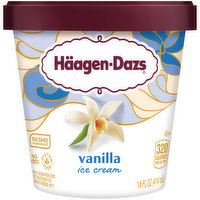 Haagen-Dazs Ice Cream, Vanilla - 14 Fluid ounce 