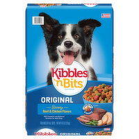 Kibbles 'n Bits Dog Food, Savory Beef & Chicken Flavors, Original - 16 Pound