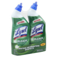 Lysol Toilet Bowl Cleaner, Bleach, Value Pack