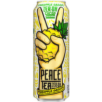 Peace Tea Tea, Zer-Oh Sugar, Pineapple Groove