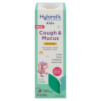 Hyland's Naturals Cough & Mucus, Daytime, Kids, Natural Grape Flavor - 4 Fluid ounce 