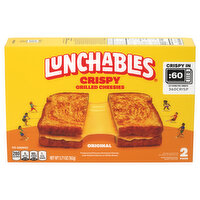 Lunchables Grilled Cheesies, Original, Crispy, 2 Pack