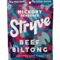 Stryve Beef Biltong, Hickory Seasoned