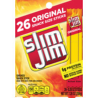 Slim Jim Snack Stick, Original - 26 Each 