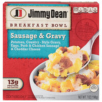 Jimmy Dean Breakfast Bowl, Sausage & Gravy - 7 Ounce 