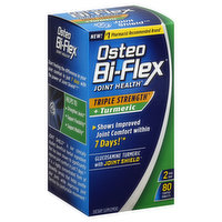 Osteo Bi-Flex Joint Health, + Turmeric, Triple Strength, Coated Tablets - 80 Each 