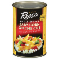 Reese Baby Corn on the Cob, Whole Spears - 15 Ounce 