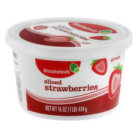 Brookshire's Strawberries, Sliced - 16 Ounce 