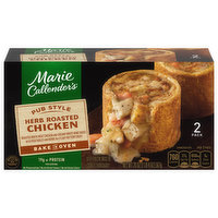 Marie Callender's Herb Roasted Chicken, Pub Style, Bake in Oven, 2 Pack