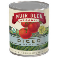 Muir Glen Diced Tomatoes, Organic - 28 Ounce 