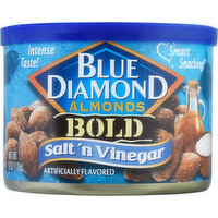 Blue Diamond Almonds, Bold, Salt N Vinegar - 6 Ounce 