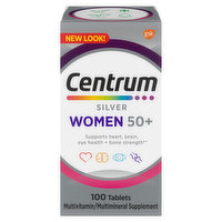 Centrum Multivitamin/Multimineral, Women 50+, Tablets - 100 Each 