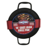 Kingsford Grill Pan, Cast Iron, 10 Inch - 1 Each