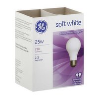 Ge Light Bulbs, Soft White, 25 Watts