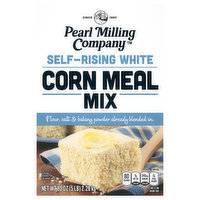 Pearl Milling Company Corn Meal Mix, Self-Rising White - 80 Ounce 