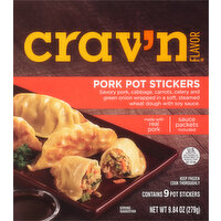 Crav'n Flavor Pot Stickers, Pork - 9 Each 